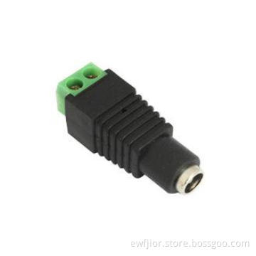Female CCTV Camera Power Connector / DC Plug Power Connecto